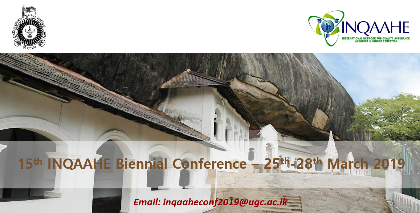 INQAAHE Conference 2019 in Sri Lanka